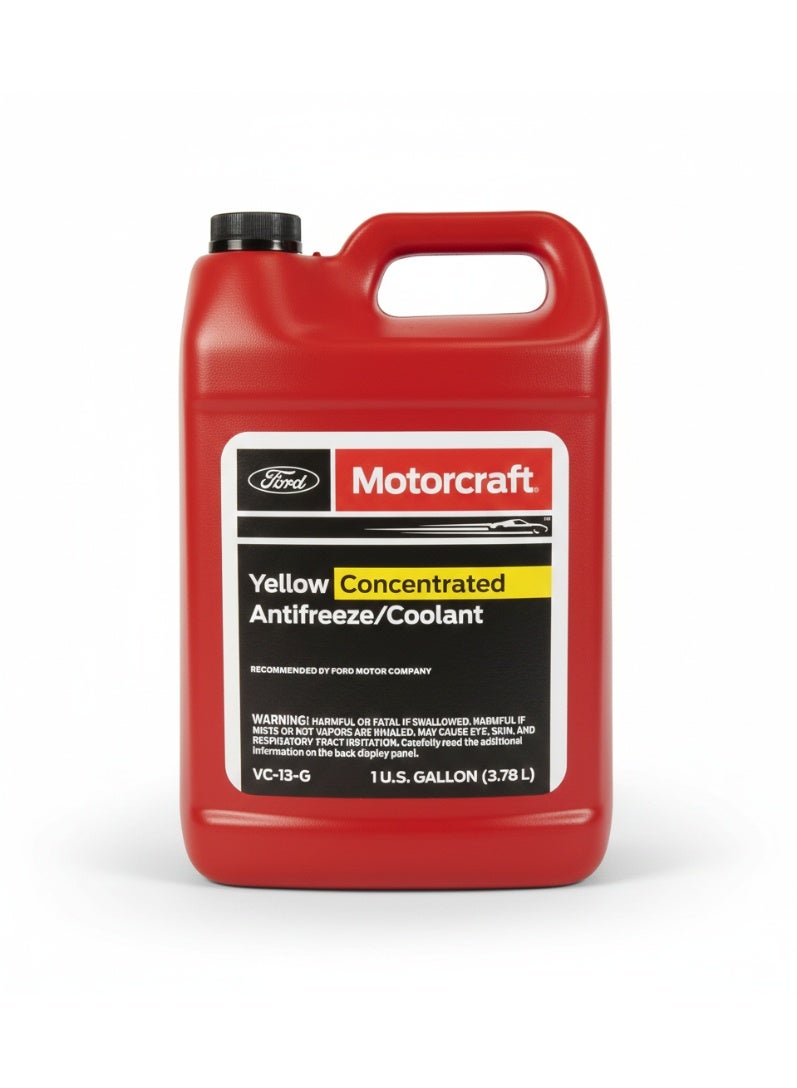 Motorcraft Yellow Concentrated Antifreeze/Coolant - 1 Gallon (VC-13-G)